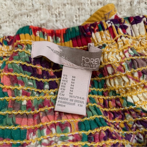 Forever 21 colorful halter maxi dress - Picture 8 of 12